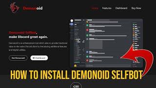 HOW TO Download & Install Demonoid | Premium Discord Selfbot