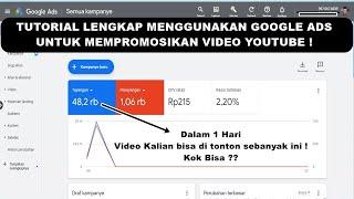 Tutorial Lengkap Menggunakan Google Ads Untuk Promosi di Youtube