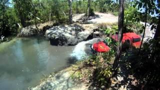 Drowned at Nolans Brook Crossing. 3 out of 4 made it from our Convoy, Cape York 2011