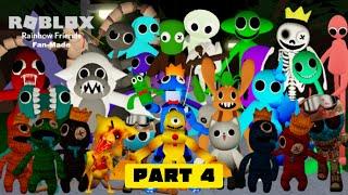 ROBLOX Rainbow Friends ALL MORPHS, ALL CHARACTERS Name PART 4 | Roblox Rainbow Friends