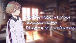ASMR [INDO/ENG] You're Mad At Your Boyfriend For Playing Video Games [Japanese Audio]