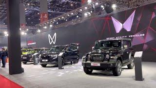 Bharat Expo  में Mahindra ने उड़ा दिये होश ️| mobility Expo walk around | sansCARi sumit