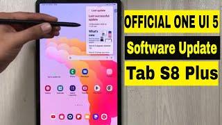 The Official One UI 5 Update (Android 13) - Samsung Tab S8 Plus - 12 New Features