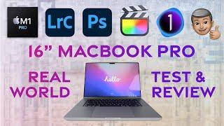Ultimate 16" MacBook Pro with M1 Pro Review for Photographers!