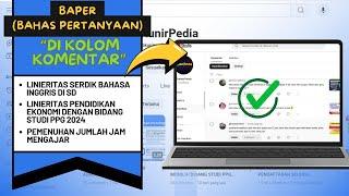 BAPER(BAHAS PERTANYAAN) #1 : IJAZAH PENDIDIKAN EKONOMI LINIER DENGAN BIDANG STUDI APA SAJA?