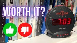 Sonic Bomb Dual Extra Loud Alarm Clock (Demonstration & Review)