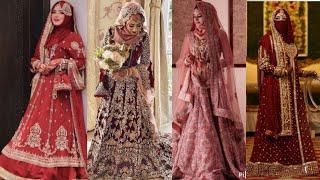 LATEST & BEAUTIFUL BRIDAL LOOK WITH HIJAB | TRENDY BRIDAL HIJAB STYLE 2024-25 | BFI