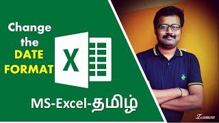 Change DATE FORMAT in Ms-Excel
