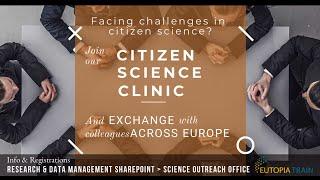 TRAIN – UNICA Webinar - Successful strategies in applying for citizen science funding, May 17, 2022