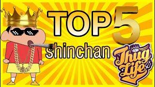 Top 5 thug life incidents of shinchan in Tamil  || shinchan Tamil thug life