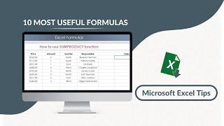 10 Most Useful Formulas