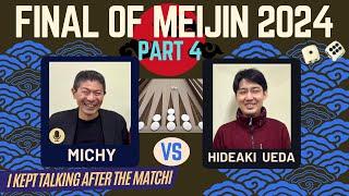 Backgammon, Michy vs Hideaki Ueda, part 4