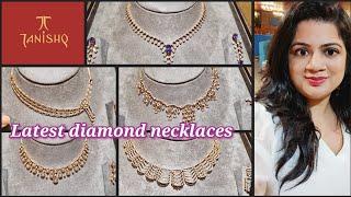 Tanishq diamond necklace designs with price | Diamond necklace designs | Tanishq jewellery