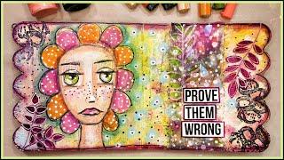 Altered Book Art Journal Process #2