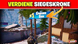 Verdiene eine Siegeskrone oder hebe sie auf Fortnite Korra