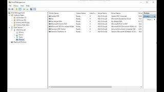 Windows Print Management Utility - Mange your print servers, printers and drivers all from one place
