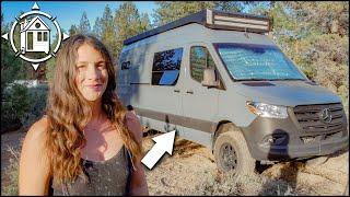 Solo female luxury van dwelling w/ room for a piano!
