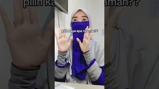 Ukhti Bercadar Cantik Main Tiktok #cadar