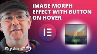 Elementor Image Morph Effect With Button On Hover 