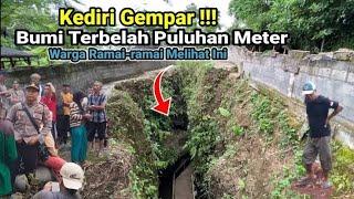 Kediri Gempar Lagi ! Warga Temukan Istana Terpendam Tanah Setelah Gempa Bumi