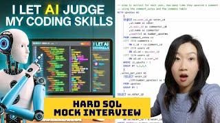 I Let AI Judge My Coding Skills...and the Results will SHOCK you | LIVE SQL Mock Interview & Tips