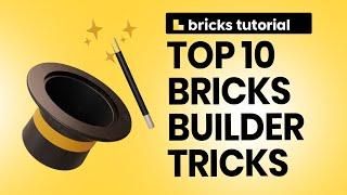 Top 10 tips and tricks in Bricks Builder | WordPress Tutorial