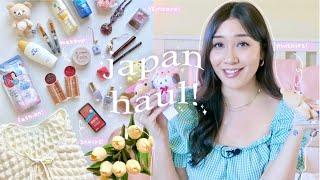 JAPAN HAUL!  fashion, sanrio, j-skincare, makeup, snacks & more!