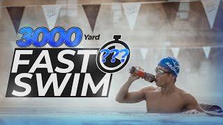 Breaking the 3,000 Swim National Record (Masters Swimming)