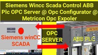 Siemens Wincc Scada Control ABB Plc OPC Server @ Opc Configurator @ Metricon Opc Expoler
