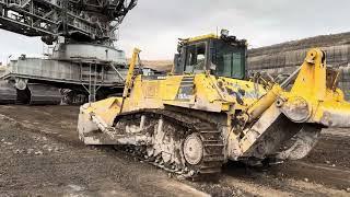 KOMATSU D155 AX Dozer Road Work PART 1” #komatsu #dozer #bulldozer #liebherr #construction machines