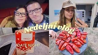 NEDELJNI VLOG - AJVAR JE NAPRAVLJEN, TURŠIJA JE STAVLJENA / DATE NIGHT U NOVOM SADU / BIOSKOP 