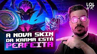 KARMA ESTRELA NEGRA: MELHOR NOVA SKIN DE FADINHA? - LoL Wild Rift Gameplay