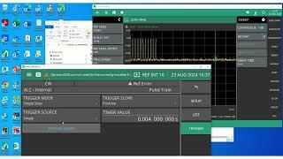 Rubidium MG362x1A Pulse Train Triggering - part 2