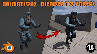 How To Export Animations From Blender To Unreal Engine In Under 5 Minutes