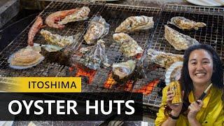 Itoshima Oyster Huts (Kakigoya) | Kyushu's Winter Seafood Specialty! | 糸島カキ小屋、福岡、九州