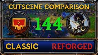 Warcraft 3: Reforged vs Classic Cutscene Comparison #144 - Balancing the Scales 1/4