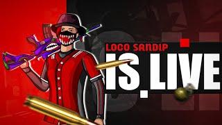 [Hindi] PubG Mobile :  stream | LOCO X SANDIP | UNLIMITED CUSTOM ROOM