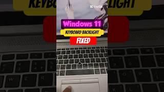 How To Fix Laptop Keyboard Backlight Not Working