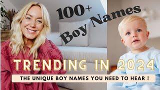 Over 100 Unique and Modern Baby Boy Names to Inspire You - rapid quick fire!  SJ STRUM