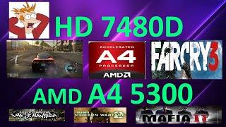 Radeon HD 7480D in Games 