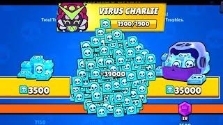 FINALLY!!! VIRUS CHARLIE !!!! LEGENDARY GIFTS!! 12 NEW BRAWLERS!! BRAWL STARS UPDATE REWARDS!!