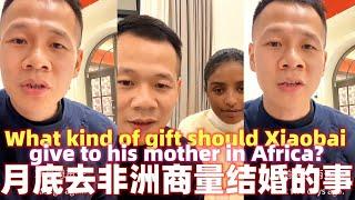 Xiaobai plans to go back to Africa at the end of the month to talk to Messi's mother about marriage.