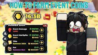 How to Farm Summer Event Coins like a PRO! | Tapping Legends Final