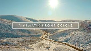 HOW TO COLOR GRADE DRONE FOOTAGE WITH LUTS!