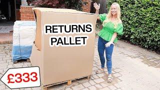 I BOUGHT AN AMAZON RETURNS PALLET WORTH £1800 FOR £333 WAS IT A SCAM? Amazon Returns Unboxing