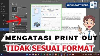 Cara Mengatasi Print Word Tidak Sesuai Format di Microsoft Word 2010/2013/2016