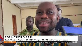 South Western Regional COCOBOD targets 30,000 metric tonnes of cocoa- Adom TV News (28-3-24)