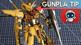 GUNPLA TIP: Stripping Gold Plating