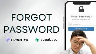 Level Up Your App: Forgot and Reset Password in FlutterFlow and Supabase