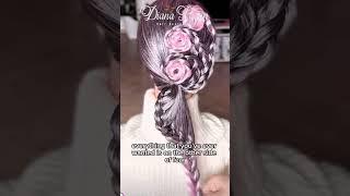 ️ Abstract Beautiful Braided Hairstyle | Updo l Pagans Beauty